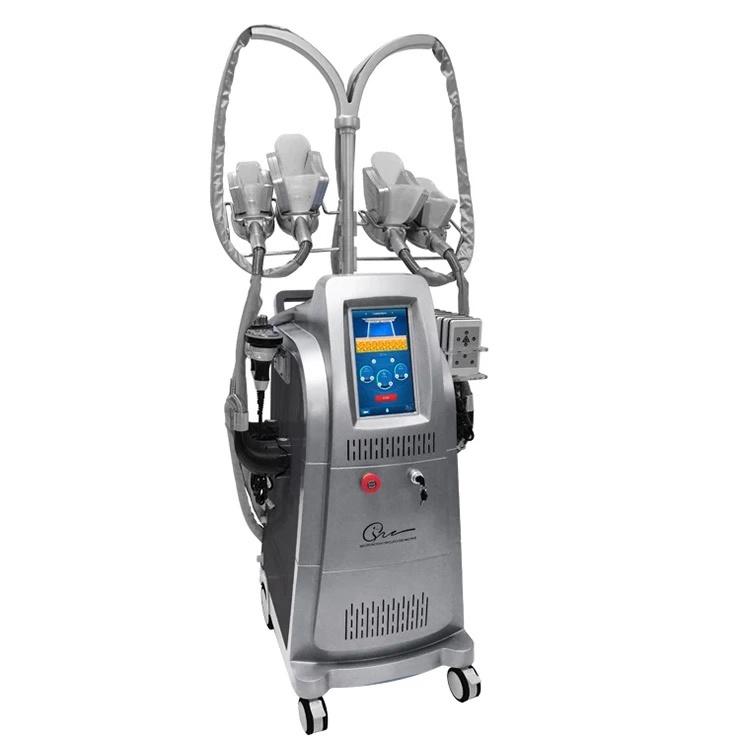7-in-1 fat freezing 4 cryo handles cryolipolysis machine Vacuum slimming Lipo laser ultrasonic RF Skin Tightening Anti Aging Equipment