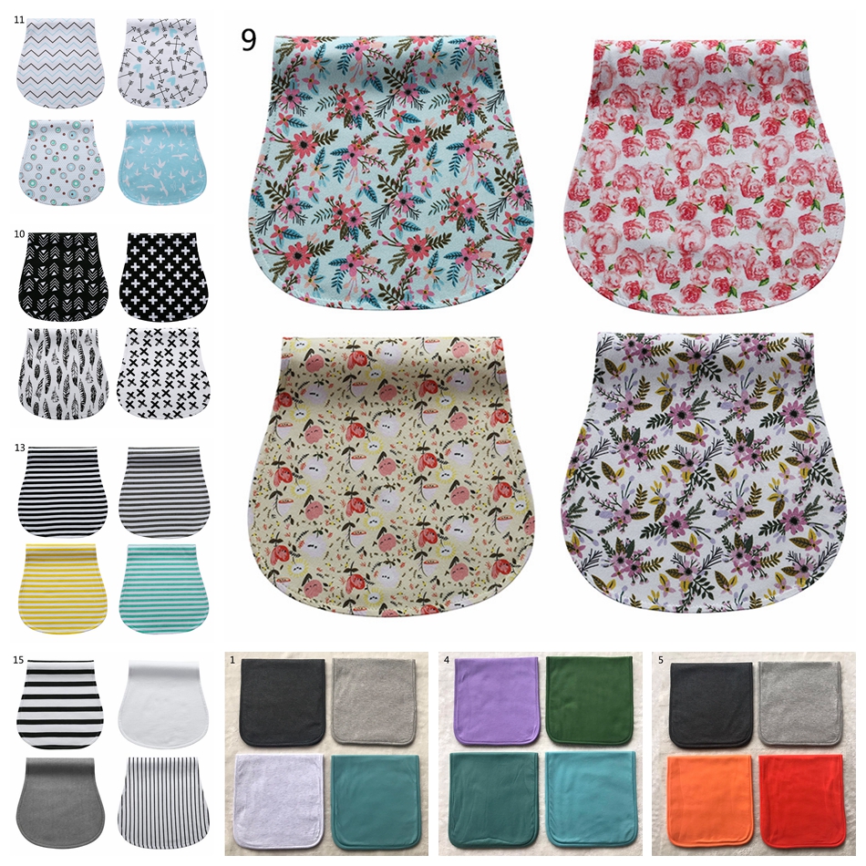 Baby Nursing Burp 23 Styles Infant Kids Striped Feeding Bibs Printed Saliva Bandana Turban Burp Cloths 4pcs/set OOA6714-3
Baby Nursing Burp 23 Styles Infant Kids Striped Feeding Bibs Printed Saliva Bandana Turban Burp Cloths 4pcs/set OOA6714-3