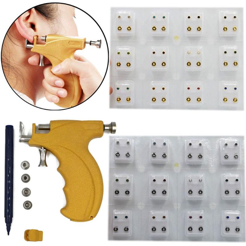 Professional Universal Ear Piercing Gun Ear Piercing Instrumen Silver Gold Birthstone Gem Lip Stud Earring Jewelry
Professional Universal Ear Piercing Gun Ear Piercing Instrumen Silver Gold Birthstone Gem Lip Stud Earring Jewelry