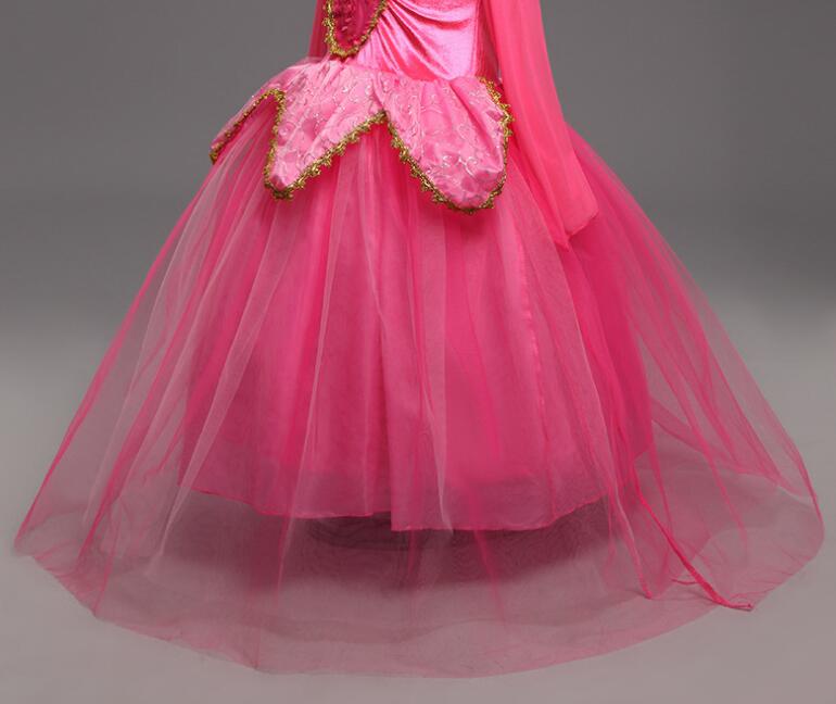 Aurora Princess Dresses for Little Girls Children Clothing Tutu Sleeping Beauty Dress Halloween Cosplay Kids Christmas Party Costumes