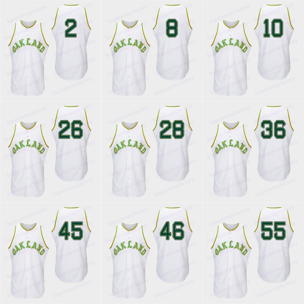 1968 Turn Back Baseball Jerseys Mens 33 Jose Canseco 25 MarkMcGwire 9 Reggie Jackson 19 Campaneris 24 Rickey HendersonTop Quality, As show
1968 Turn Back Baseball Jerseys Mens 33 Jose Canseco 25 MarkMcGwire 9 Reggie Jackson 19 Campaneris 24 Rickey HendersonTop Quality, As show