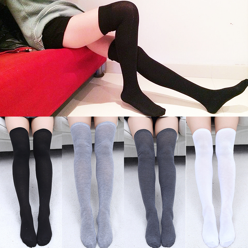 2018 new Sexy Stocking 1Pair Women Socks grey black Thigh High Warm solid Stockings Cotton Over the Knee Socks Long Stockings, White
2018 new Sexy Stocking 1Pair Women Socks grey black Thigh High Warm solid Stockings Cotton Over the Knee Socks Long Stockings, White