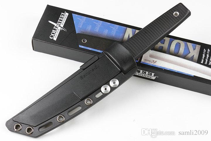 New Arrival Cold Steel 17T KOBUN Survival Stright knife Tanto Point Satin Blade Utility Fixed Blade Knife Hunting Tools Free shipping
New Arrival Cold Steel 17T KOBUN Survival Stright knife Tanto Point Satin Blade Utility Fixed Blade Knife Hunting Tools Free shipping