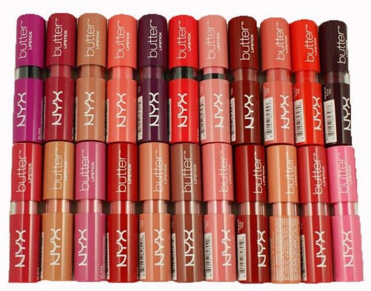NYX Butter Lipstick 12 Colors Batom Mate Waterproof Long-lasting Lipstick NYX Tint Lip Gloss Stick Brand Makeup Maquillage, Mixed color
NYX Butter Lipstick 12 Colors Batom Mate Waterproof Long-lasting Lipstick NYX Tint Lip Gloss Stick Brand Makeup Maquillage, Mixed color