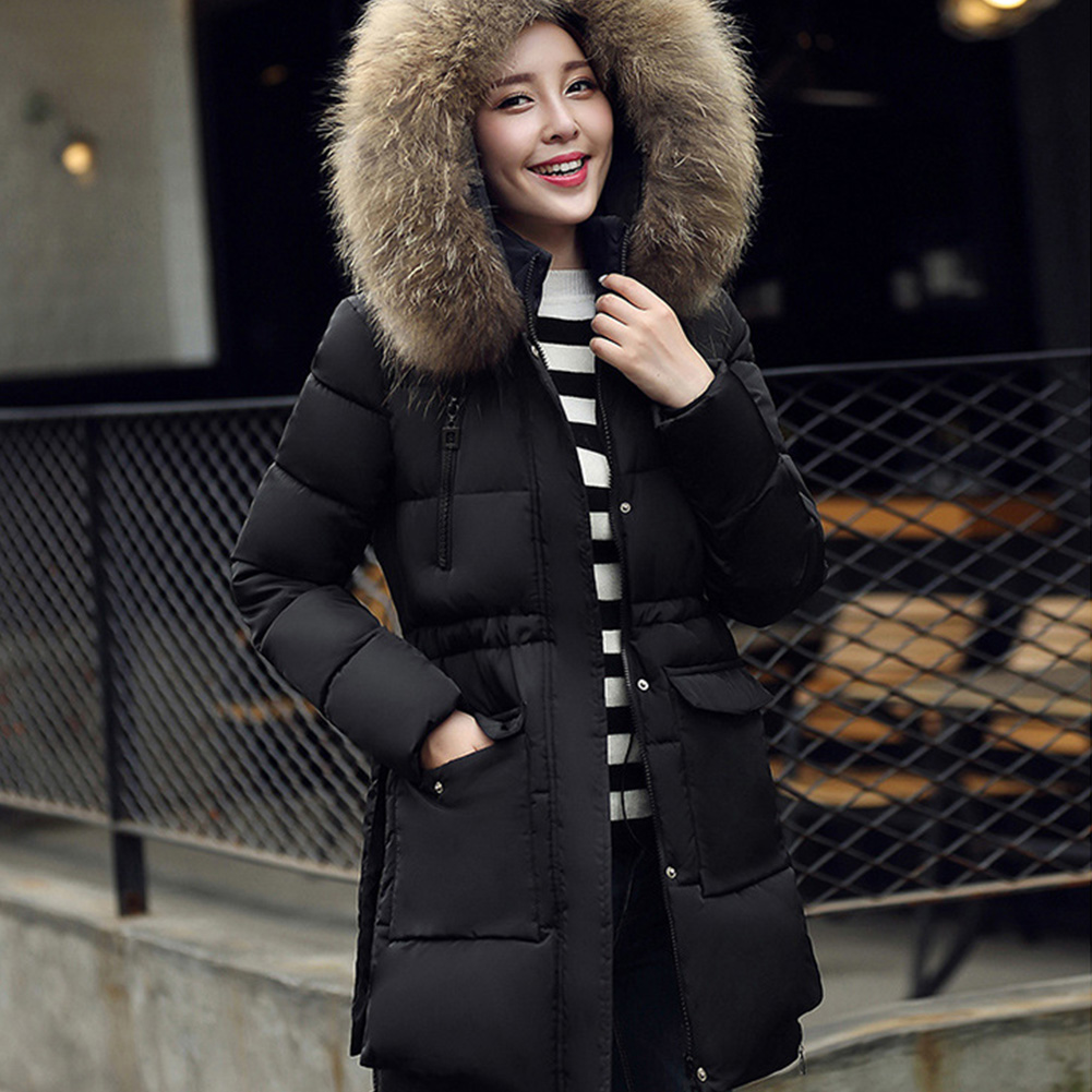 Winter women jacket parka coat feminina long down jacket plus size long hooded duck big Fur collar slim, Army green
Winter women jacket parka coat feminina long down jacket plus size long hooded duck big Fur collar slim, Army green