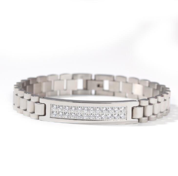 Stainless Steel 10mm Width 2 Row of Crystal Bangle Cuff Bracelet with Heart Extend Chain for Women and men
Stainless Steel 10mm Width 2 Row of Crystal Bangle Cuff Bracelet with Heart Extend Chain for Women and men