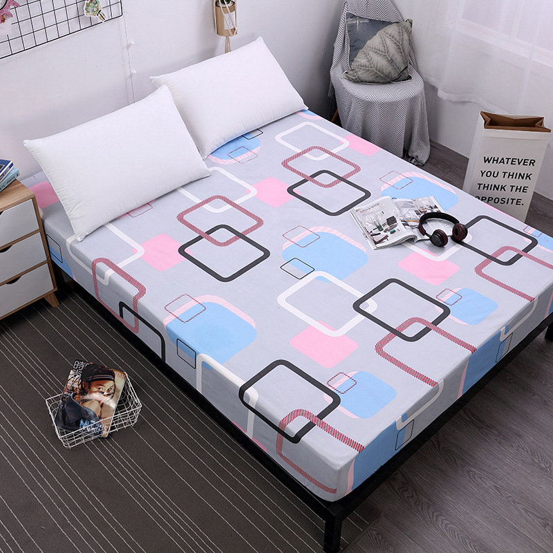 New Printing Fitted Sheet Mattress Cover Bed Linen With Elastic Band Mattress Protector Pad 100%Polyester King Size Bedding Set, Light green
New Printing Fitted Sheet Mattress Cover Bed Linen With Elastic Band Mattress Protector Pad 100%Polyester King Size Bedding Set, Light green