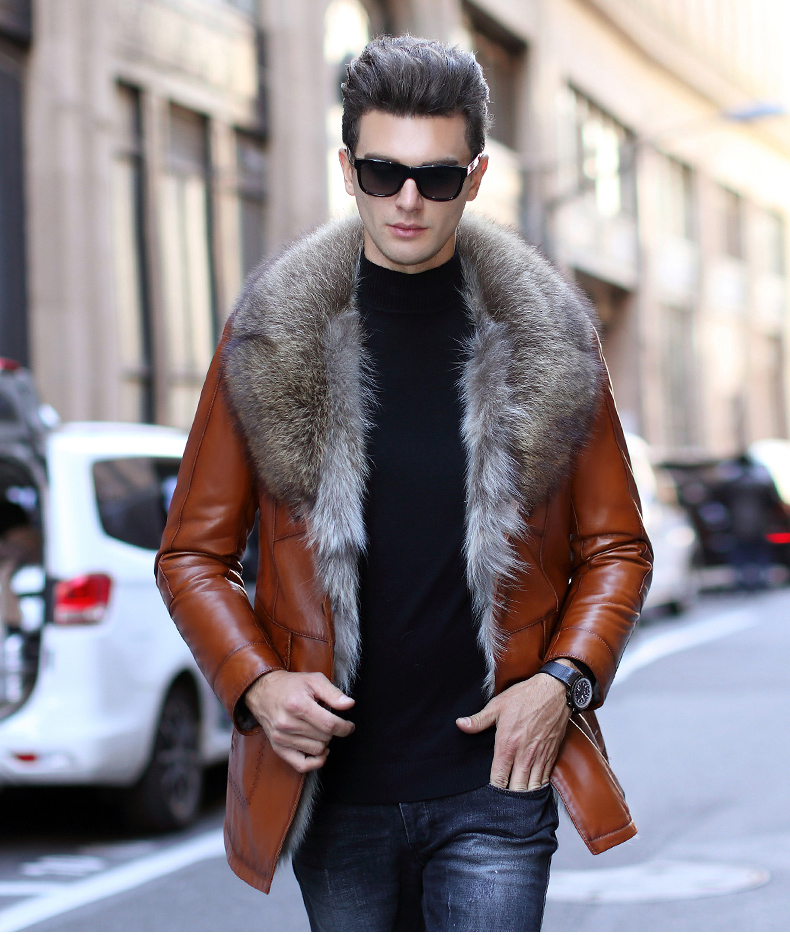 Genuine Leather Jacket Men Clothes 2019 Winter Jacket Men Natural Raccoon Fur Coats Sheepskin Coat Plus Size 4xl MY, Black
Genuine Leather Jacket Men Clothes 2019 Winter Jacket Men Natural Raccoon Fur Coats Sheepskin Coat Plus Size 4xl MY, Black