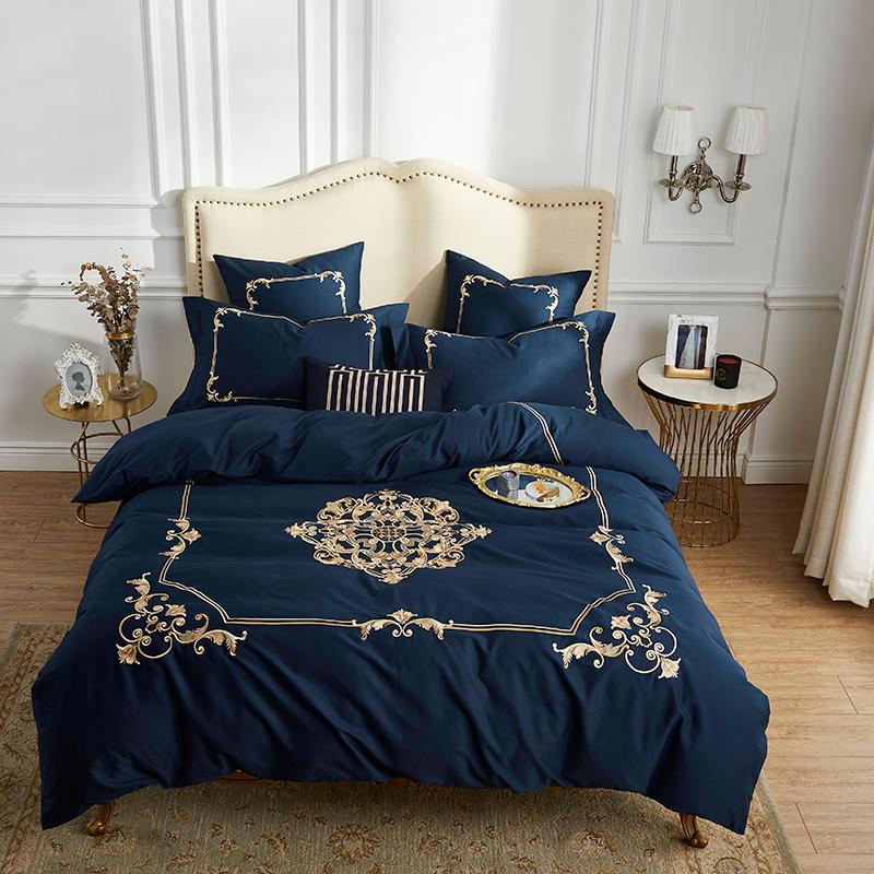 30 60S Egyptian Cotton Tribute silk Royal Bedding Set 4Pcs King Queen Size black Bed Sheet set Duvet cover Pillowcases, 14
30 60S Egyptian Cotton Tribute silk Royal Bedding Set 4Pcs King Queen Size black Bed Sheet set Duvet cover Pillowcases, 14