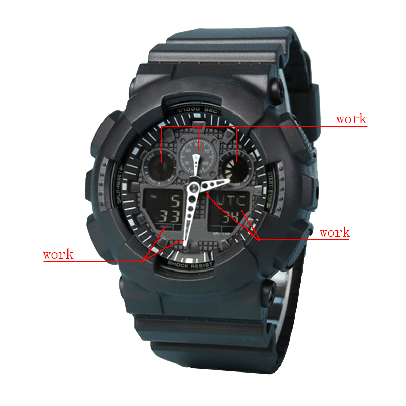 Mens Watches All Dial Work Digital Movement Watch Rubber Strap Stopwatch Militray Sport Wristwatch for Male Waterproof Clock with Box, Slivery;brown
Mens Watches All Dial Work Digital Movement Watch Rubber Strap Stopwatch Militray Sport Wristwatch for Male Waterproof Clock with Box, Slivery;brown