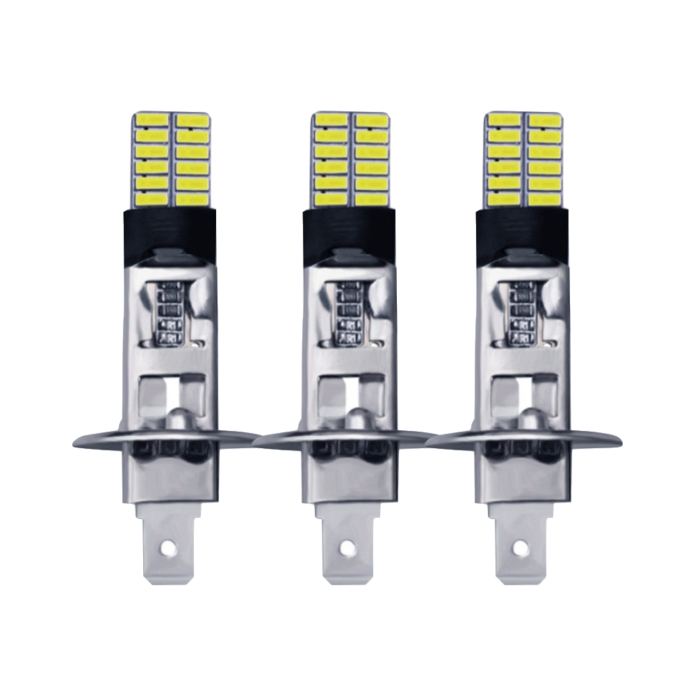 10PCS 12V H1 H3 LED Bulbs Car Fog Lights 6000K 4014 24SMD White Auto Replacement Bulbs DRL Day Running Lamp Driving Light
10PCS 12V H1 H3 LED Bulbs Car Fog Lights 6000K 4014 24SMD White Auto Replacement Bulbs DRL Day Running Lamp Driving Light