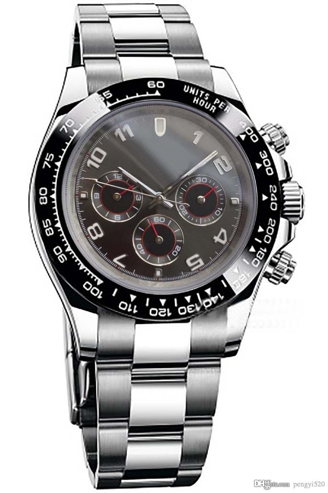 P50 Designer watches COSMOGRAPH MASTER Movement , 116500LN series watch, star style, stainless steel strap, grey dial, folding buckle. 
P50 Designer watches COSMOGRAPH MASTER Movement , 116500LN series watch, star style, stainless steel strap, grey dial, folding buckle.