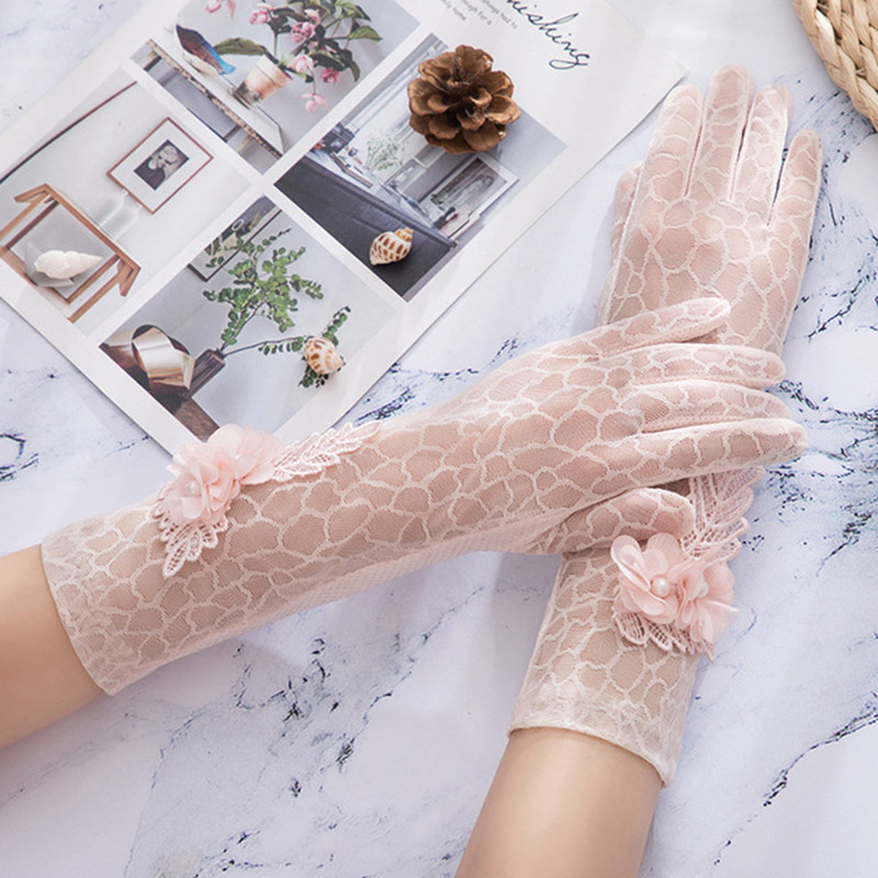 Summer ladies touch screen lace sunscreen gloves driving anti-skid anti-UV long sleeves breathable ultra-thin B61
Summer ladies touch screen lace sunscreen gloves driving anti-skid anti-UV long sleeves breathable ultra-thin B61