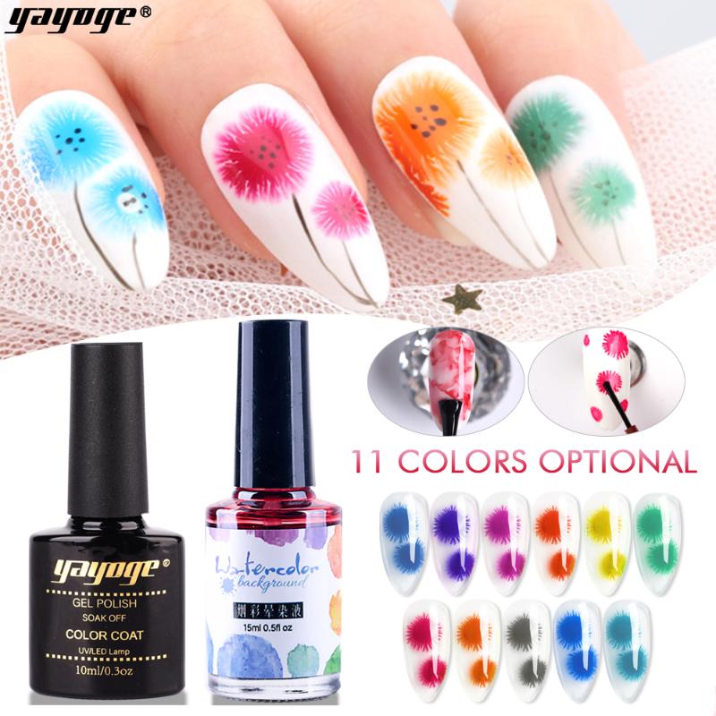 YAYOGE New Snowflake Ice Nail Blooming Gel Polish Watercolor Painting Bubble Flower Nail Painting Gel Lacquer Varnish Manicure
YAYOGE New Snowflake Ice Nail Blooming Gel Polish Watercolor Painting Bubble Flower Nail Painting Gel Lacquer Varnish Manicure