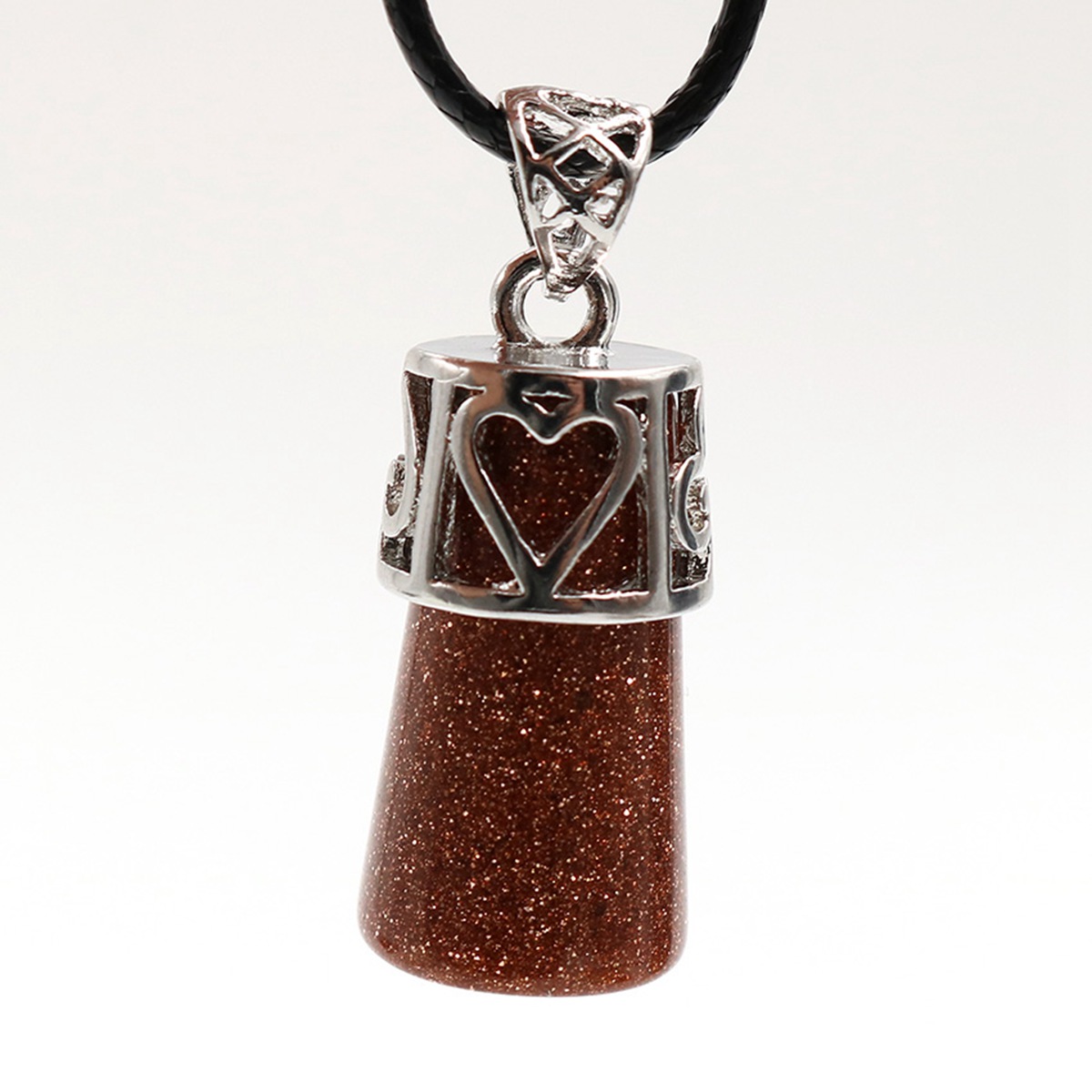 Silver alloy cylinder pendant men and women charm personality fashion jewelry