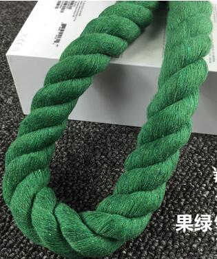 5MTR Cotton Three twisted Rope String Cord Twine Sash Craft Cotton Thick Cords For Handmade Decorative 20mm