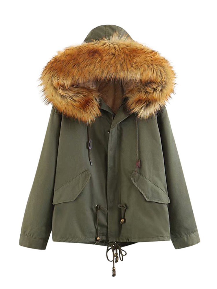 Fleece Winter Jacket Women Plus Size Fur Hooded Pocket Overcoat Casacos De Inverno Feminino Winterjas Dames Capuche Fourrure, Black
Fleece Winter Jacket Women Plus Size Fur Hooded Pocket Overcoat Casacos De Inverno Feminino Winterjas Dames Capuche Fourrure, Black