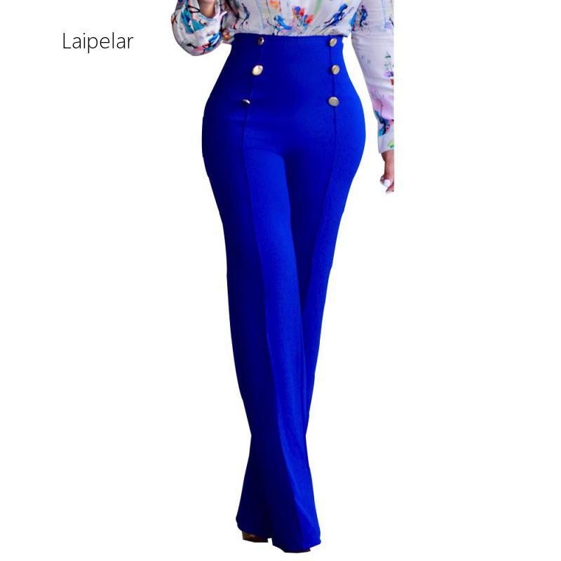 High Waist Double Buttons Long Pants Women Solid Wide Leg Pants Elegant Office Ladies Workwear Autumn Maxi Trousers, White
High Waist Double Buttons Long Pants Women Solid Wide Leg Pants Elegant Office Ladies Workwear Autumn Maxi Trousers, White