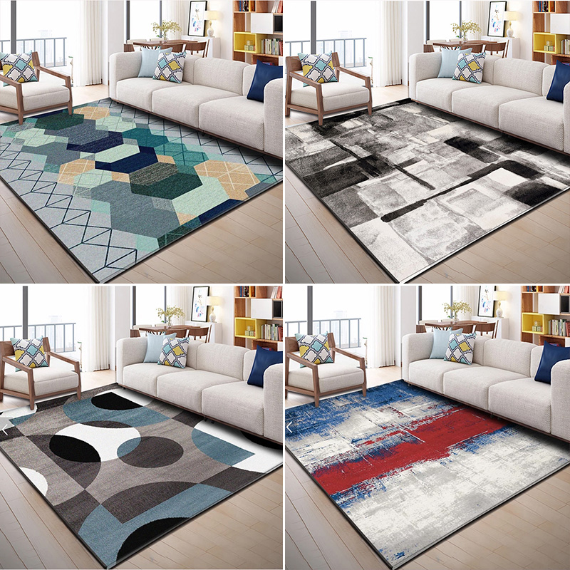 Nordic carpet living room sofa tablecloth modern bedroom bedside wall-mounted rectangular floor mat, 11
Nordic carpet living room sofa tablecloth modern bedroom bedside wall-mounted rectangular floor mat, 11