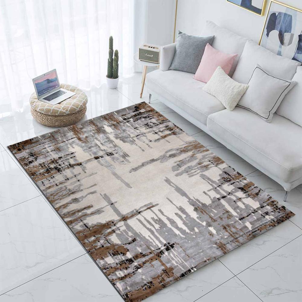 Else Brown Gray Abstract Lines Scandinavian Nordec 3d Print Non Slip Microfiber Living Room Modern Carpet Washable Area Rug Mat, As pic
Else Brown Gray Abstract Lines Scandinavian Nordec 3d Print Non Slip Microfiber Living Room Modern Carpet Washable Area Rug Mat, As pic