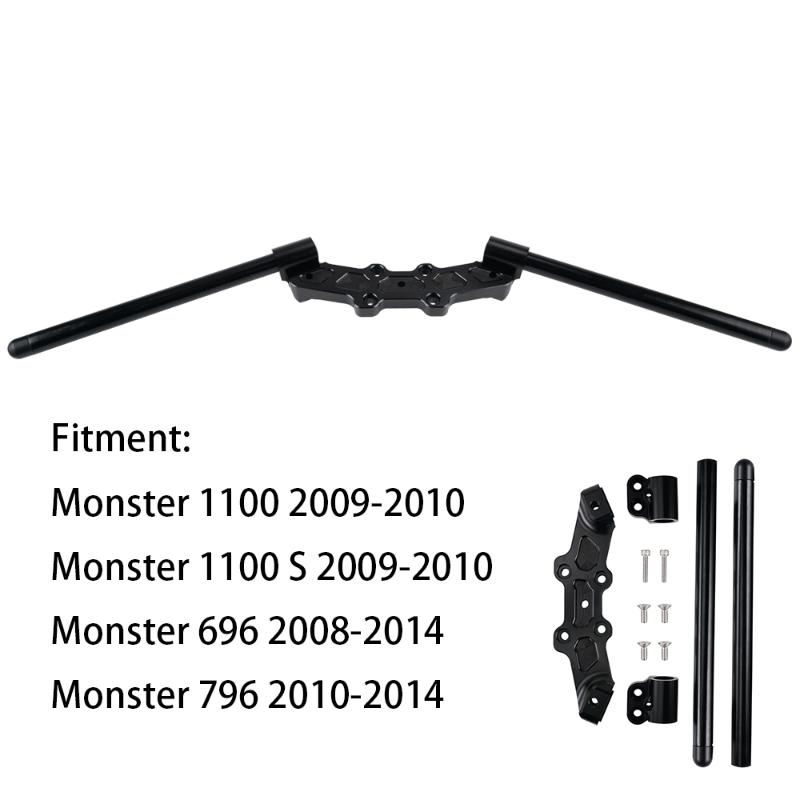 Motorcycle Clip On Clipon Handlebar Handle Bar Bars Adapter Plate Kit For 1100 S 696 796 2010 - 2014 Aluminum Accessories
Motorcycle Clip On Clipon Handlebar Handle Bar Bars Adapter Plate Kit For 1100 S 696 796 2010 - 2014 Aluminum Accessories