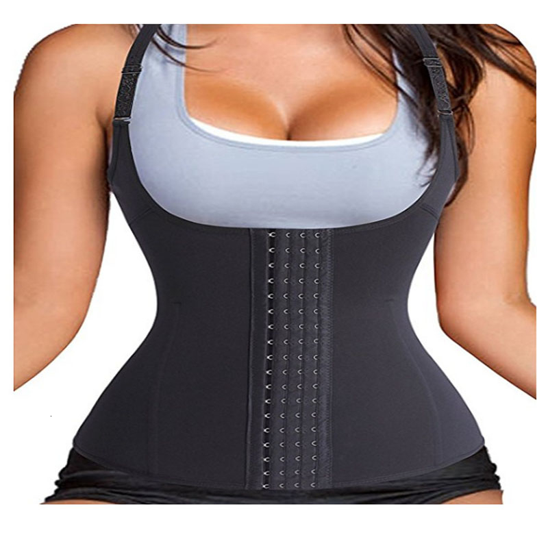 Sweat Vest Waist Trainer Women Body Shaper Slimming Trimmer Corset Top Workout Thermo Trainer Cross-Border for Amazon SellT191005