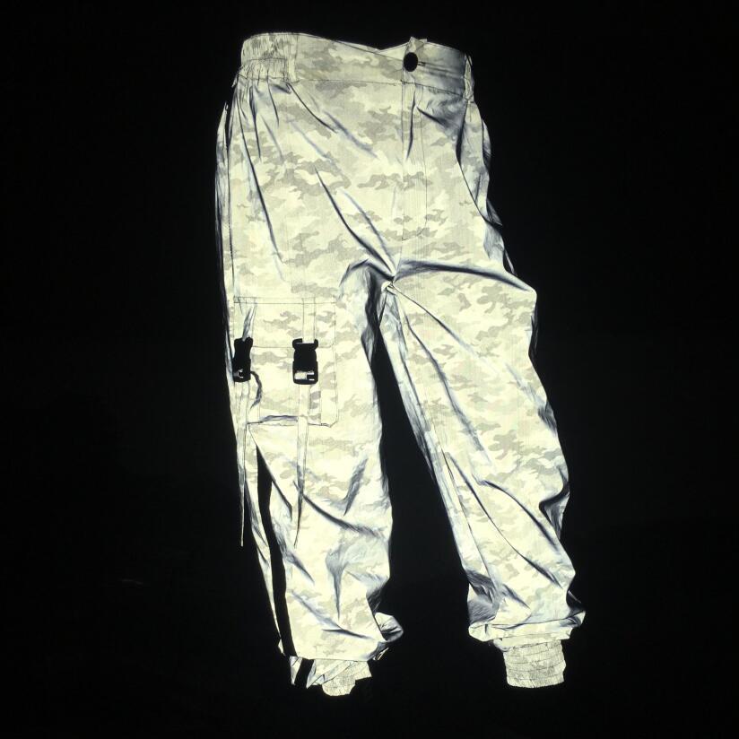 Men Night Full Reflective Camouflage Multi-pocket Waterproof Cargo Pants Trousers Streetwear Harajuku Hip Hop Jogger Sweatpants
Men Night Full Reflective Camouflage Multi-pocket Waterproof Cargo Pants Trousers Streetwear Harajuku Hip Hop Jogger Sweatpants