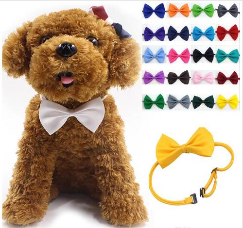 Adjustable Pet Dog Bow Tie Neck Accessory Necklace Collar Puppy Bright Color Pet Bow Mix Color Pet accessories GB1605
Adjustable Pet Dog Bow Tie Neck Accessory Necklace Collar Puppy Bright Color Pet Bow Mix Color Pet accessories GB1605