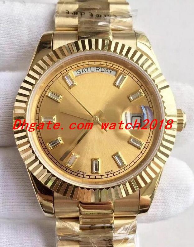 Luxury Watch Mens Automatic Movement 40mm 228238 Yellow Gold Champagne Diamond Dial UNWORN Sapphire Luminous water proof Men's Watches Wristwatch, Customize
Luxury Watch Mens Automatic Movement 40mm 228238 Yellow Gold Champagne Diamond Dial UNWORN Sapphire Luminous water proof Men's Watches Wristwatch, Customize