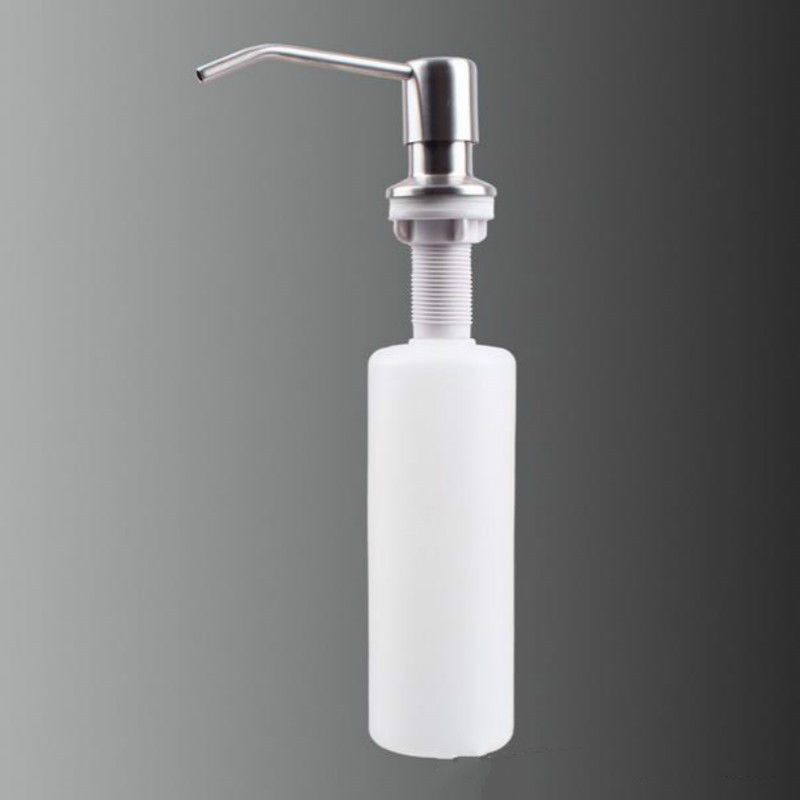 1Pc Kitchen Sink Soap Dispenser Stainless Steel Head ABS Bottle Lotion Liquid Soap Dispenser Kitchen Bathroom Accessories
1Pc Kitchen Sink Soap Dispenser Stainless Steel Head ABS Bottle Lotion Liquid Soap Dispenser Kitchen Bathroom Accessories