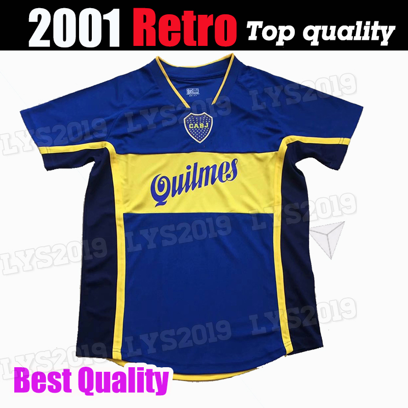 Top 2001 Boca Juniors Retro Jerseys Classic Vintage Maradona Soccer jersey 1997 1998 GAGO TEVEZ football shirt BENEDETTO maillot de foot
Top 2001 Boca Juniors Retro Jerseys Classic Vintage Maradona Soccer jersey 1997 1998 GAGO TEVEZ football shirt BENEDETTO maillot de foot