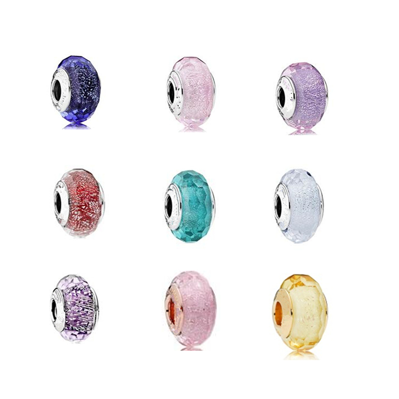 Pink Blue Shimmering Murano Glass beads loose beads Charm Fits for pandora Bracelets For Woman 925 sterling silver beads DIY jewelry, Black
Pink Blue Shimmering Murano Glass beads loose beads Charm Fits for pandora Bracelets For Woman 925 sterling silver beads DIY jewelry, Black