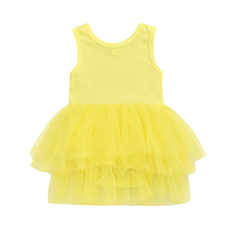 Fashion Baby girls vest sleeveless dress cotton Infant Birthday Tutu Clothes Party Jumpsuit Princess Romper, Yellow
Fashion Baby girls vest sleeveless dress cotton Infant Birthday Tutu Clothes Party Jumpsuit Princess Romper, Yellow