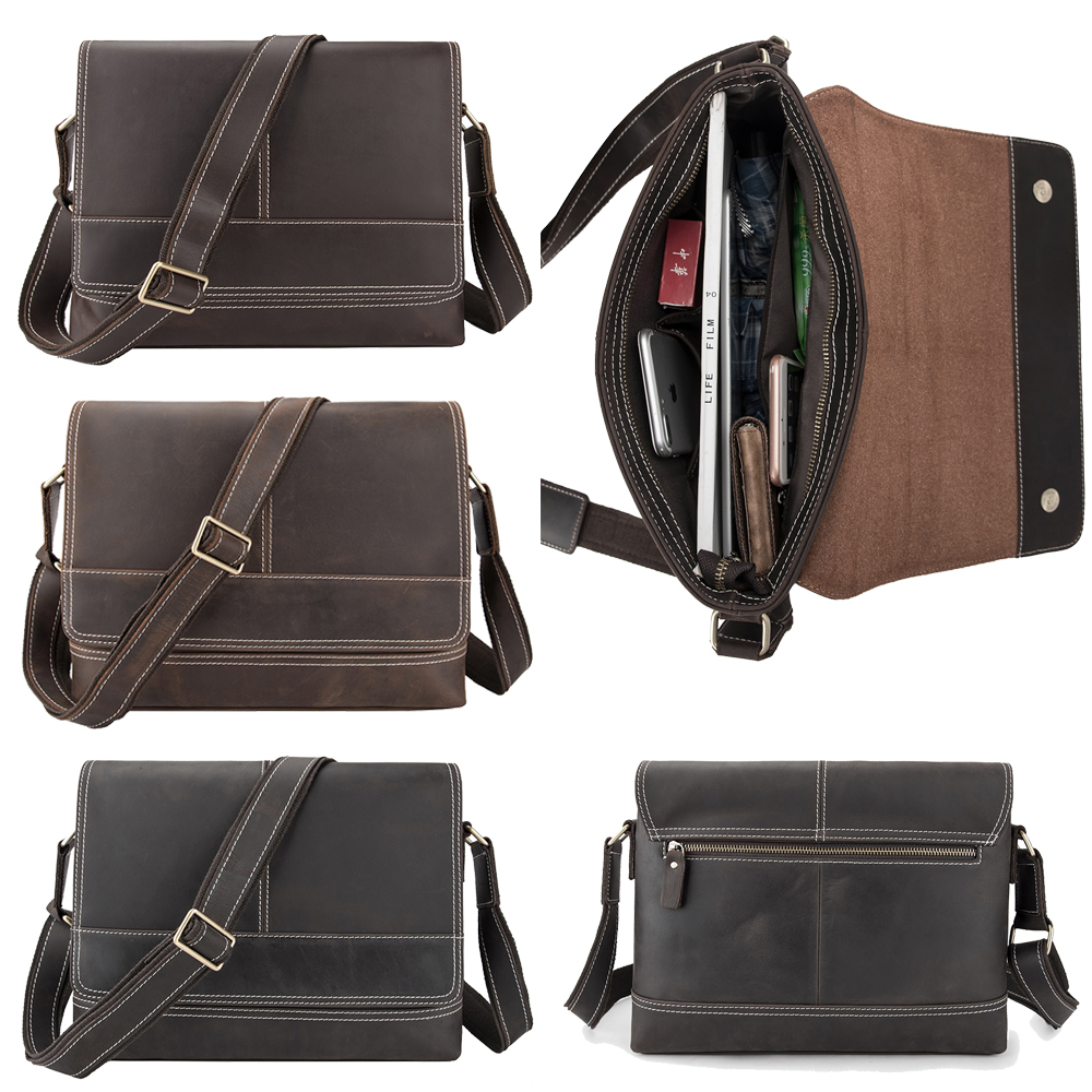Men's Cow Leather Formal Business Briefcases Cross Body Bags Plain Laptop Messenger Bag Vintage Zipper Sling Satchel Shoulder Bags Gift, 3 colors for choice
Men's Cow Leather Formal Business Briefcases Cross Body Bags Plain Laptop Messenger Bag Vintage Zipper Sling Satchel Shoulder Bags Gift, 3 colors for choice