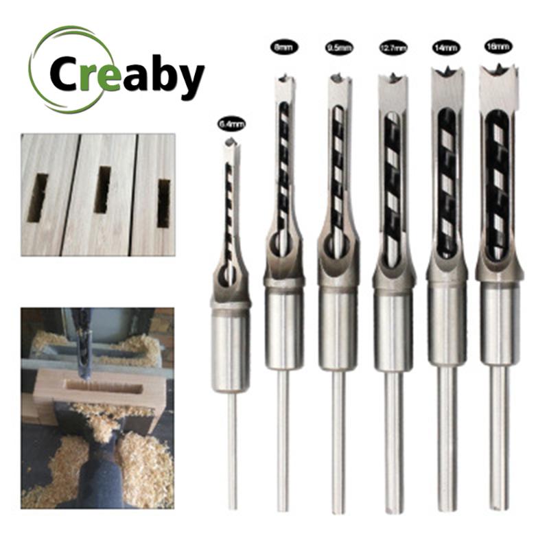 1/4/6PCS HSS Woodworking Square Hole Drill Bits Hole Saw Sets Twist Drill Bits Mortising Chisel Set Woodworking Tools
1/4/6PCS HSS Woodworking Square Hole Drill Bits Hole Saw Sets Twist Drill Bits Mortising Chisel Set Woodworking Tools