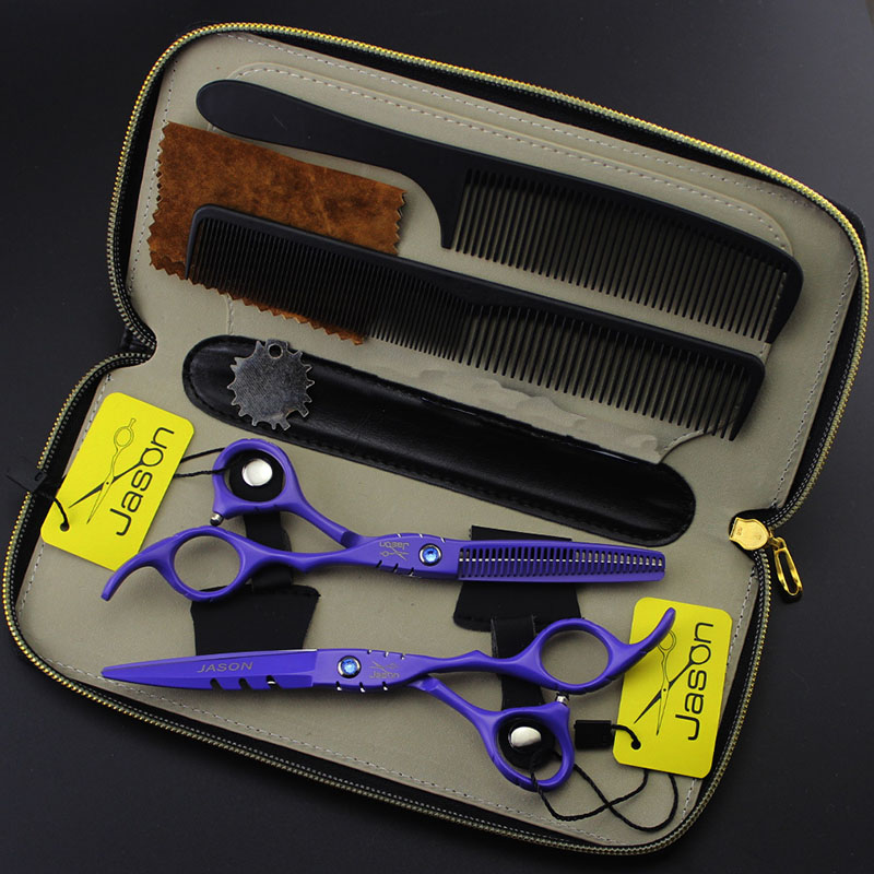 5.5inch Purple Painting Hairdressing Cutting Thinning Scissors Set with Combs Case Salon Barber Hair Clipper Shear Tool
5.5inch Purple Painting Hairdressing Cutting Thinning Scissors Set with Combs Case Salon Barber Hair Clipper Shear Tool