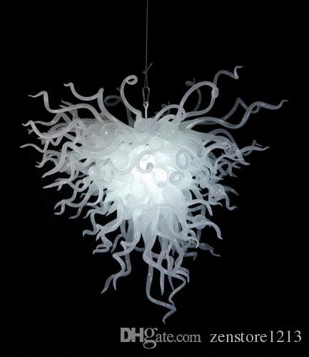 Modern Ceiling Decorative Glass Chandelier Light 100% Handmade Blown White Clear Glass Art Chandelier for Home Decor
Modern Ceiling Decorative Glass Chandelier Light 100% Handmade Blown White Clear Glass Art Chandelier for Home Decor