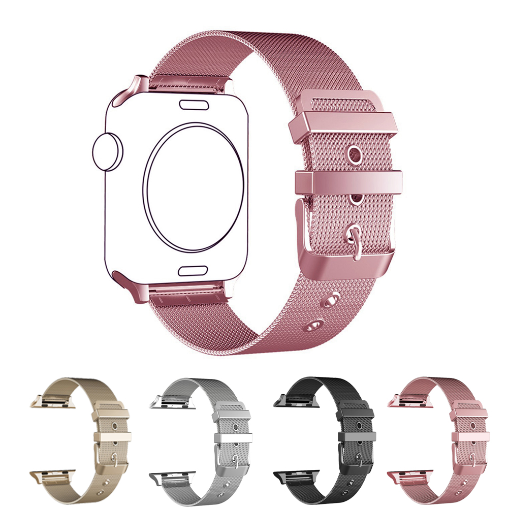 Milanese Bracelet Stainless Steel Strap for Apple Watch 4 5 44mm 40mm iWatch 42mm 38mm Classic Bracelet Bands
Milanese Bracelet Stainless Steel Strap for Apple Watch 4 5 44mm 40mm iWatch 42mm 38mm Classic Bracelet Bands