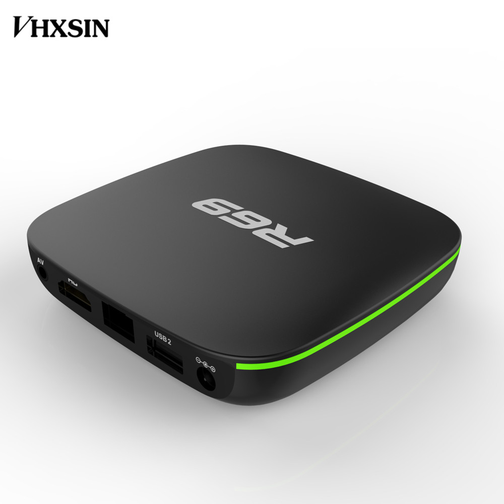 R69 Android 7.1 Smart TV Box Allwinner H3 Quad-Core 2.4G Wifi Set Top Box 1080P HD movie 1GB 8GB 2g 16g