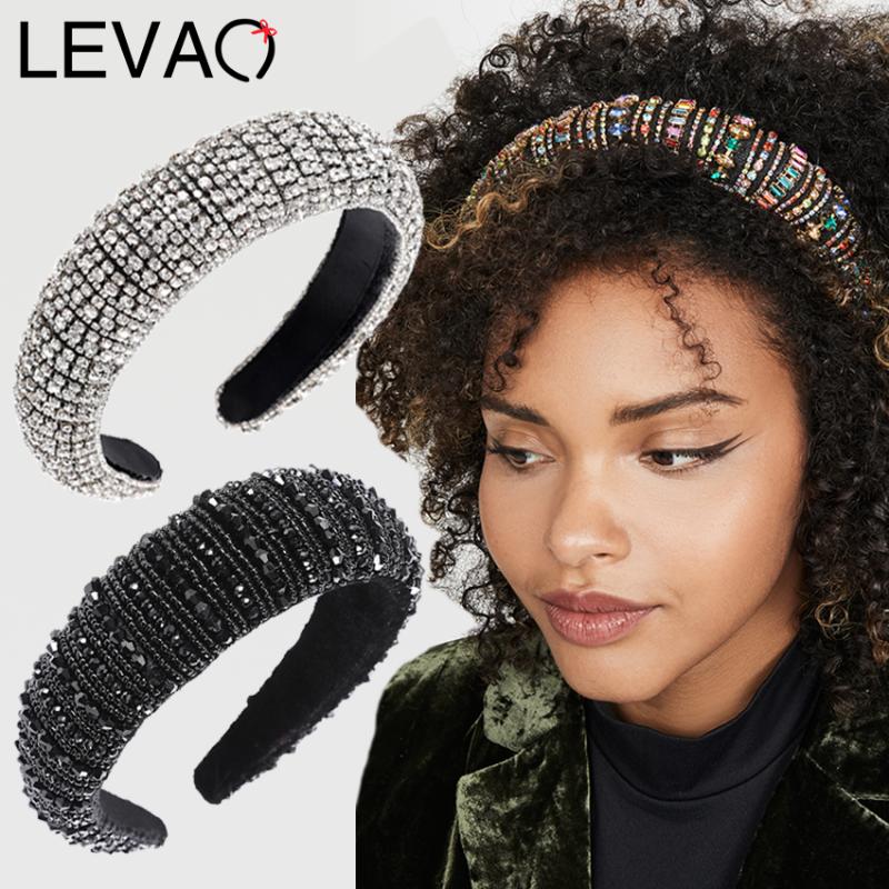 LEVAO Baroque Rhinestone Padded Headband Hairband for Women Shiny Crystal Wide Thick Hair Hoop Head Bezel Wrap Hair Accessories
LEVAO Baroque Rhinestone Padded Headband Hairband for Women Shiny Crystal Wide Thick Hair Hoop Head Bezel Wrap Hair Accessories