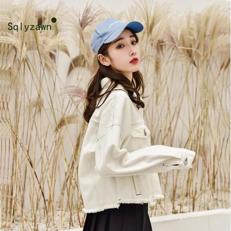 Ripped Drop Shoulder Women Denim Short Jackets Beige White Oversize Casual Lady Boyfriend Jean Jacket Coat Chic Jacket for Girls
Ripped Drop Shoulder Women Denim Short Jackets Beige White Oversize Casual Lady Boyfriend Jean Jacket Coat Chic Jacket for Girls