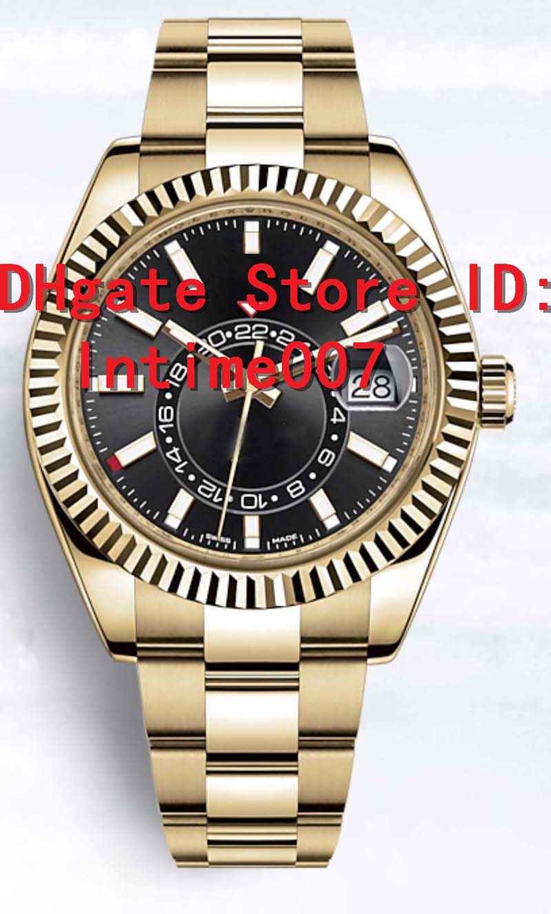 Luxury Watches Mechanical Automatic Movement SKY 326934 Gold Black Dial Sapphire Glass Concealed Folding Crown Clasp Super Watches 41MM
Luxury Watches Mechanical Automatic Movement SKY 326934 Gold Black Dial Sapphire Glass Concealed Folding Crown Clasp Super Watches 41MM