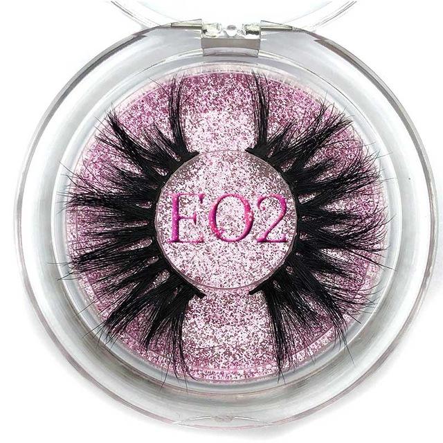 Mikiwi 25mm Long 3D Mink Lashes E01 Extra Length Mink Eyelashes Big Dramatic Volumn Eyelashes Strip Thick False Eyelash
Mikiwi 25mm Long 3D Mink Lashes E01 Extra Length Mink Eyelashes Big Dramatic Volumn Eyelashes Strip Thick False Eyelash