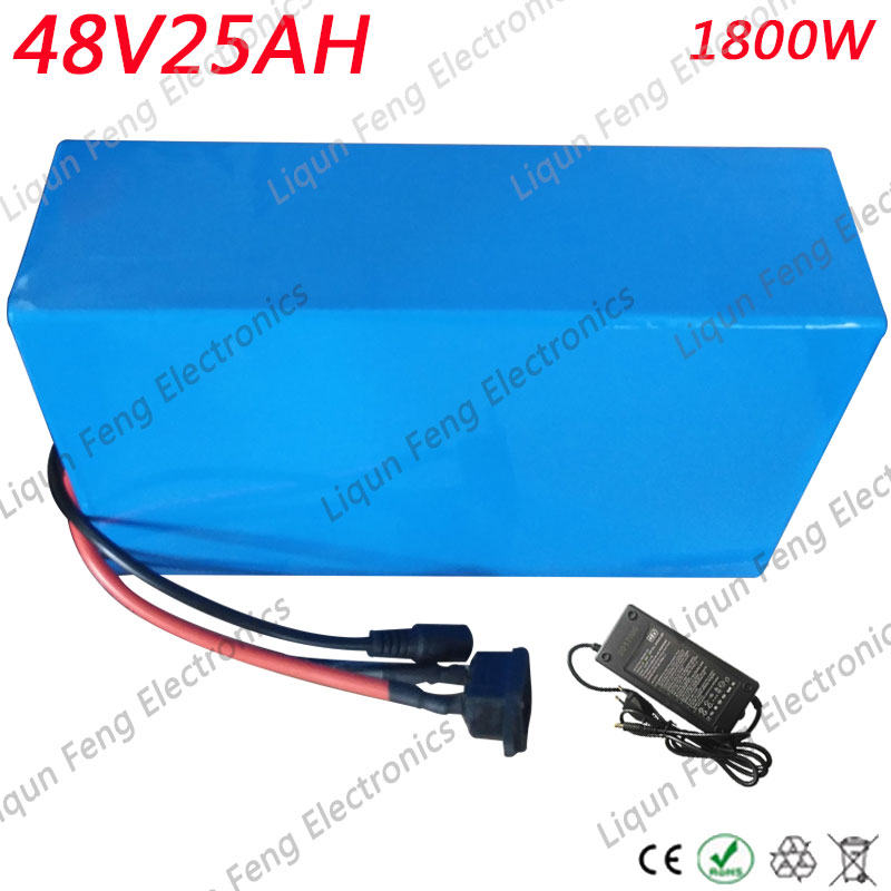 EU No tax 48V 25AH Lithium Battery Pack High Power 2000W motor with Charger Built in 50A BMS Electric Bicycle Battery 48V 25AH
EU No tax 48V 25AH Lithium Battery Pack High Power 2000W motor with Charger Built in 50A BMS Electric Bicycle Battery 48V 25AH