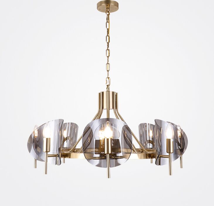 Modern Simple Gold Luxury LED Chandelier Iron Glass Living Room Hanging Lights Restaurant Pendant Lamps Bedroom Office Villas Lighting Droplights
Modern Simple Gold Luxury LED Chandelier Iron Glass Living Room Hanging Lights Restaurant Pendant Lamps Bedroom Office Villas Lighting Droplights