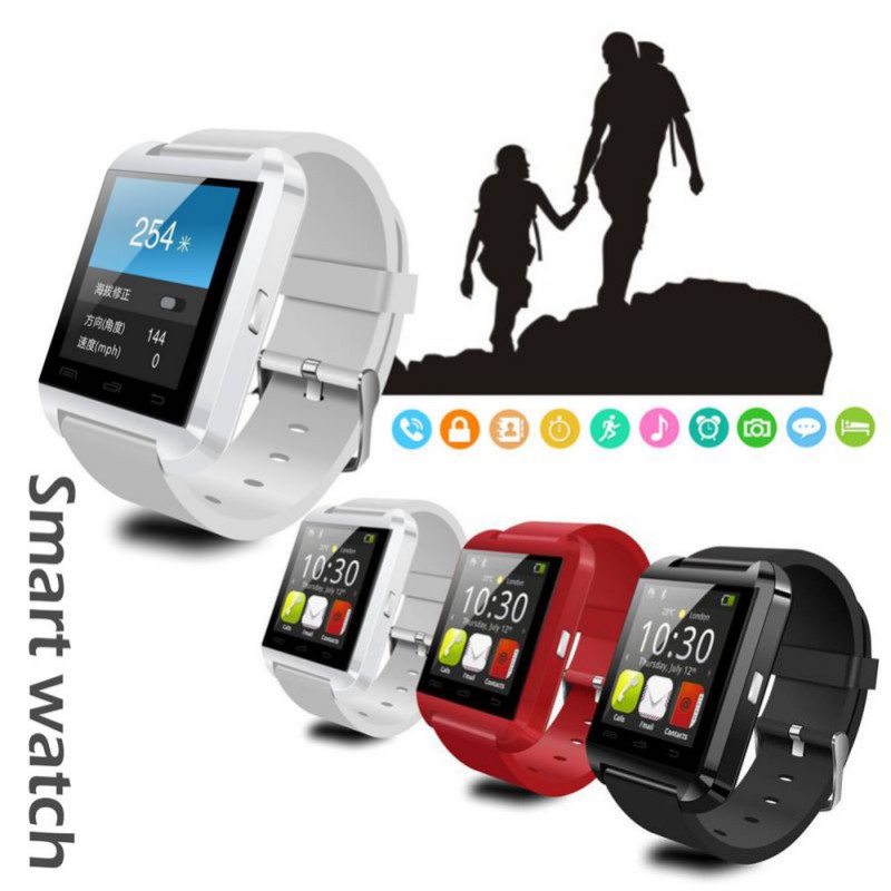 New Stylish U8 Bluetooth Smart Watch For iPhone IOS Android Watches Wear Clock Wearable Device Smartwatch PK Easy to Wear213w49915