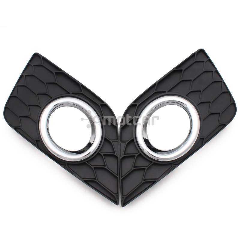 Car Left/Right Black Plastic + Chrome Ring Side Front Fog Light Cover Fog Lamp Frames for Sentra 2016-2017, As pic
Car Left/Right Black Plastic + Chrome Ring Side Front Fog Light Cover Fog Lamp Frames for Sentra 2016-2017, As pic