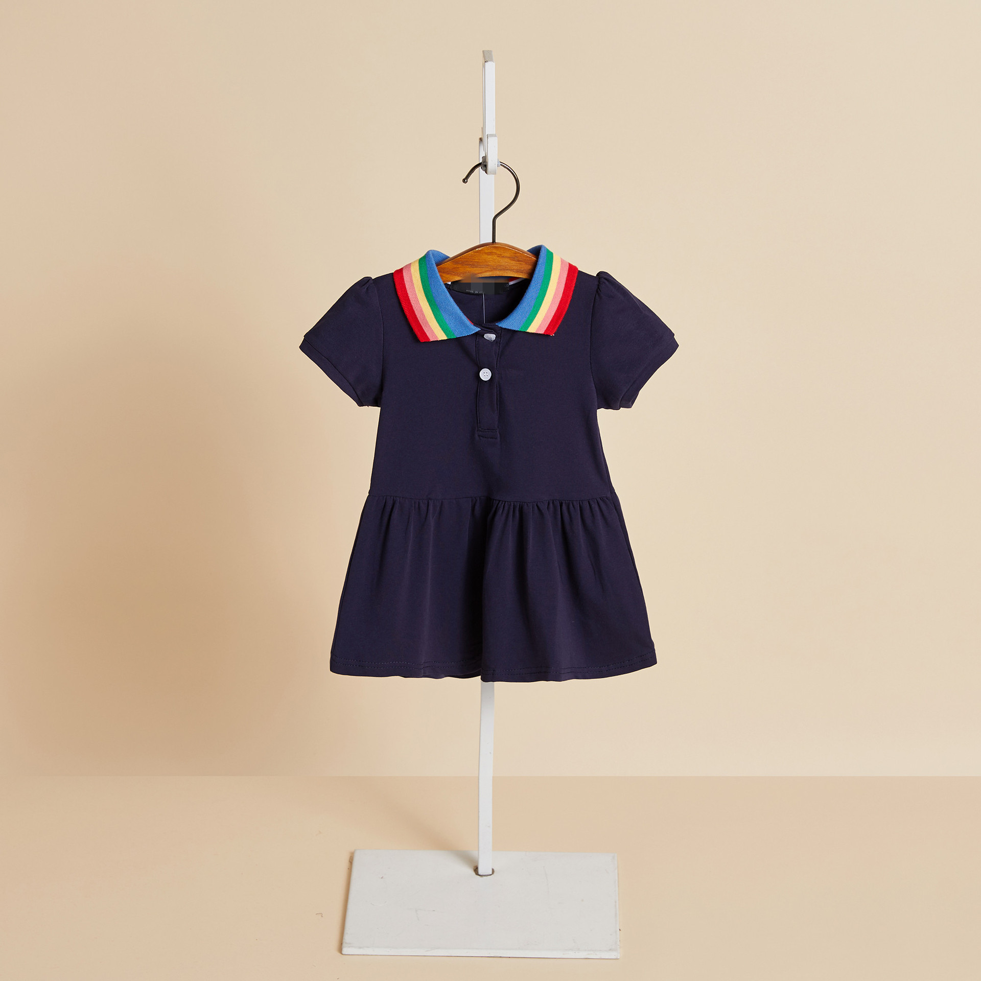 2019 Summer Children's Wear New Short Sleeve Cotton Knitted Children's Dress Printed Lapel College Sports Children's Dress, Red;yellow
2019 Summer Children's Wear New Short Sleeve Cotton Knitted Children's Dress Printed Lapel College Sports Children's Dress, Red;yellow