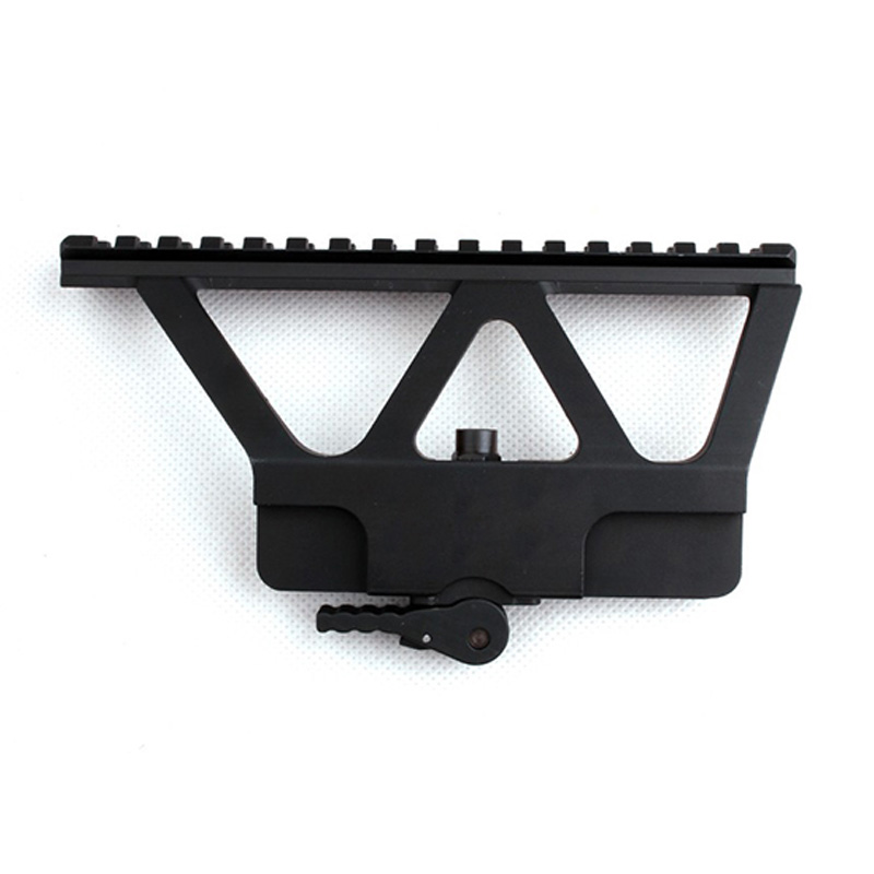 Tactical Quick Detach AK Rail Scope Mount Base Picatinny Side Rail Mounting For AK Black
Tactical Quick Detach AK Rail Scope Mount Base Picatinny Side Rail Mounting For AK Black