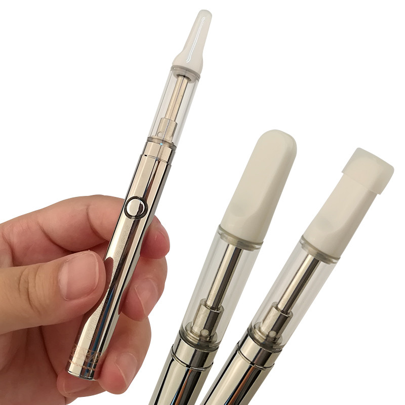 1Pcs Disposable Vape Pen E Smart vape cartridges 350mah Battery Starter Kit Ceramic Coil Empty Atomizers Vaporizer Pen 1ml E Cigarettes Kits
1Pcs Disposable Vape Pen E Smart vape cartridges 350mah Battery Starter Kit Ceramic Coil Empty Atomizers Vaporizer Pen 1ml E Cigarettes Kits